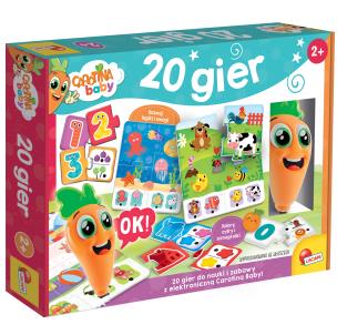 Opakowanie Lisciani Carotina Baby 20 gier 304-PL110001