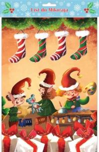 Opakowanie List do Mikołaja - Elfy