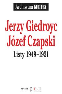 Okładka książki Listy 1949-1951