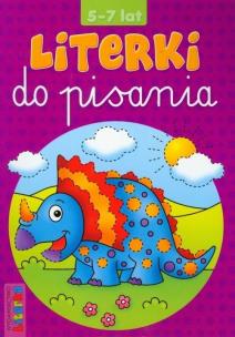 Okładka książki Literki do pisania 5-7 lat LITERKA