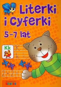 Okładka książki Literki i cyferki 5-7 lat LITERKA