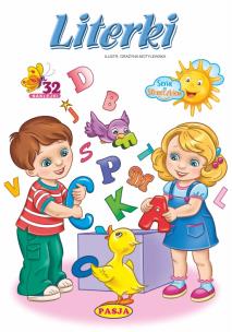 Okładka książki Literki. Seria ze Słoneczkiem