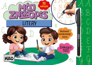 Okładka książki Litery. Mój znikopis