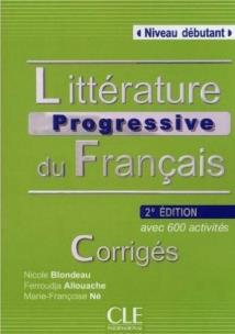 Okładka książki Litterature progressive du francais A1