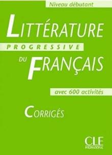 Okładka książki Litterature progressive du francais A1