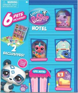 Opakowanie Littlest Pet Shop Walizaka hotel zabaw
