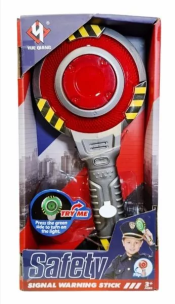 Lizak policyjny światło i dźwięk. Wydawca: SWEDE. Multiszop.pl Opakowanie Lizak policyjny światło i dźwięk