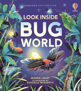 Look Inside Bug World. Autor: Minna Lacey. Multiszop.pl Okładka książki Look Inside Bug World