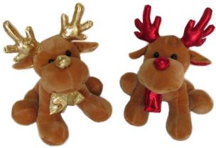 Opakowanie Łoś Renifer świąteczny 20cm MIX