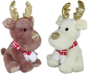 Opakowanie Łoś Renifer świąteczny 30cm MIX