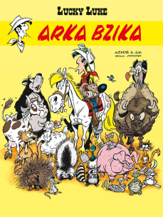 Okładka książki Lucky Luke. Arka Bzika. Tom 85