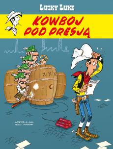 Okładka książki Lucky Luke. Kowboj pod presją. Tom 86