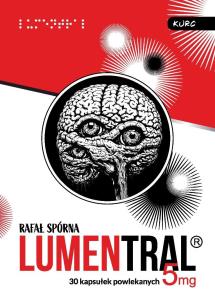 Lumentral. Autor: Rafał Spórna. Multiszop.pl Okładka książki Lumentral