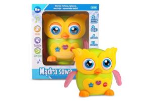 Opakowanie Mądra Sowa E-Edu mówi po polsku