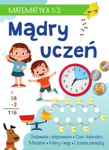 Okładka książki Mądry uczeń. Matematyka 1-3