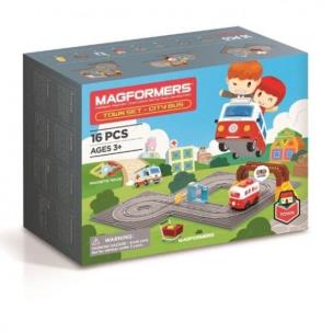 Magformers Town Set - autobus. Wydawca: MAGFORMERS. Multiszop.pl Opakowanie Magformers Town Set - autobus