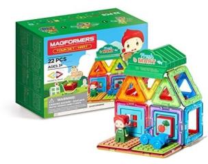 Magformers Town Set - market. Wydawca: MAGFORMERS. Multiszop.pl Opakowanie Magformers Town Set - market