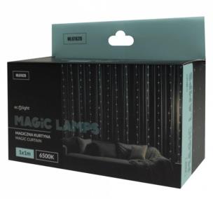 Magiczna kurtyna 100led 1mx1m 6500K,DC5V. Wydawca: Eco Light. Multiszop.pl Opakowanie Magiczna kurtyna 100led 1mx1m 6500K,DC5V