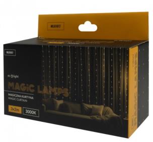 Magiczna kurtyna 400led 3mx2m 3000K,DC5V. Wydawca: Eco Light. Multiszop.pl Opakowanie Magiczna kurtyna 400led 3mx2m 3000K,DC5V