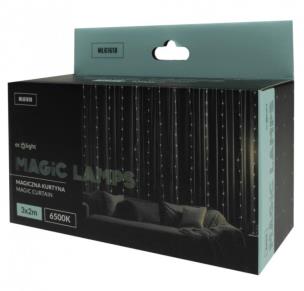 Magiczna kurtyna 400led 3mx2m 6500K,DC5V. Wydawca: Eco Light. Multiszop.pl Opakowanie Magiczna kurtyna 400led 3mx2m 6500K,DC5V