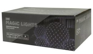 Opakowanie Magiczna siatka 240 led 8 tryb IP44 8000K 3x3m 36V