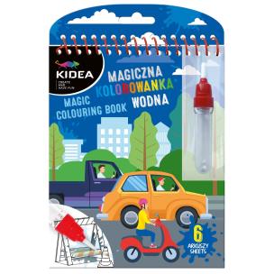 Opakowanie Magiczna wielorazowa kolorowanka wodna O Pojazdy