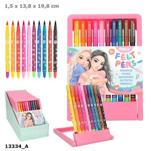 Magiczne flamastry TopModel 13334A. Wydawca: DEPESCHE. Multiszop.pl Opakowanie Magiczne flamastry TopModel 13334A