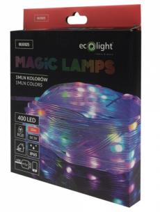 Magiczne lampki 400led 1mln kolorów 20m DC5V. Wydawca: Eco Light. Multiszop.pl Opakowanie Magiczne lampki 400led 1mln kolorów 20m DC5V