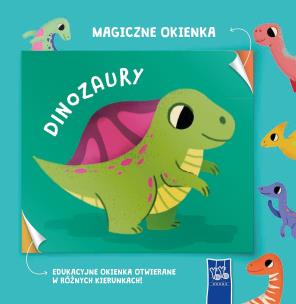 Okładka książki Magiczne okienka. Dinozaury