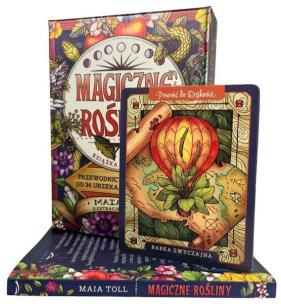 Magiczne rośliny (książka + karty). Autor: Maia Toll. Multiszop.pl Okładka książki Magiczne rośliny (książka + karty)