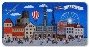 Opakowanie Magnes I love Poland Gliwice ILP-MAG-C-GLIW-01