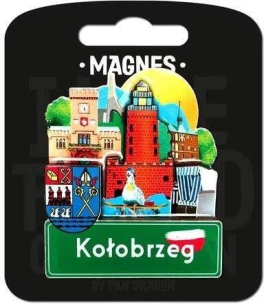 Opakowanie Magnes I love Poland Kołobrzeg ILP-MAG-C-KOL-20