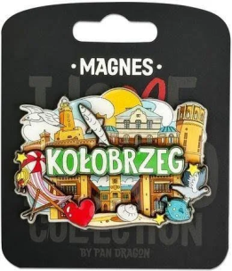 Opakowanie Magnes I love Poland Kołobrzeg ILP-MAG-C-KOL-33