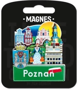 Opakowanie Magnes I love Poland Poznań ILP-MAG-C-POZ-35