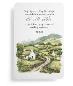 Opakowanie Magnes na lodówkę - Bóg współdziała - pejzaż