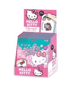 Opakowanie Magnes na lodówkę Hello Kitty Pink 1szt.mix