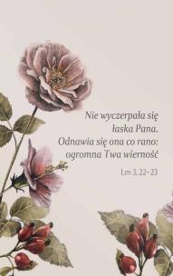 Opakowanie Magnes na lodówkę - Nie wyczerpała się łaska Pana