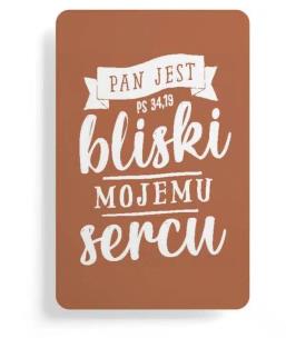 Opakowanie Magnes na lodówkę - Pan jest bliski mojemu sercu