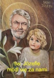 Opakowanie Magnes na lodówkę - Św. Józef