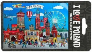 Opakowanie Magnes puzzle Kraków ILP-MAG-PUZZ-KRA-03
