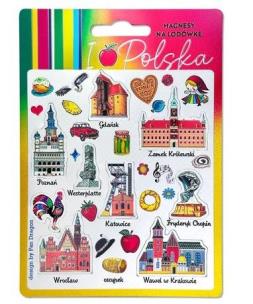 Opakowanie Magnesy I Love Poland Polska ILP-MAG-MULTI-PL-01