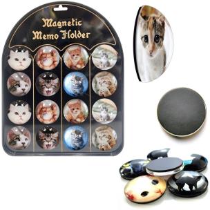 Opakowanie Magnesy koty (16szt)