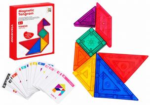 Opakowanie Magnetyczny tangram układanka z pomysłem