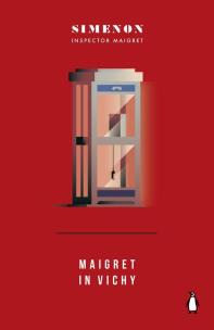 Maigret in Vichy wer. angielska. Autor: Simenon Georges. Multiszop.pl Okładka książki Maigret in Vichy wer. angielska