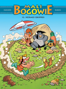 Okładka książki Mali bogowie. Hermes ekspres. Tom 12