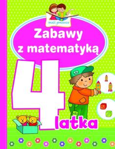 Okładka książki Mali geniusze - Zabawy z matematyką 4-latka