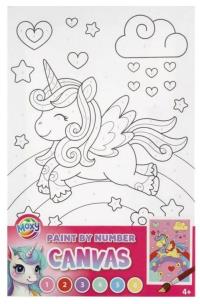 Opakowanie Malowania po numerach Jednorożec