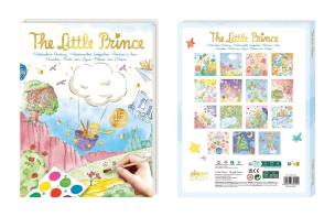 Malowanie akwarelami Mały Książę. Wydawca: AVENIR. Multiszop.pl Opakowanie Malowanie akwarelami Mały Książę