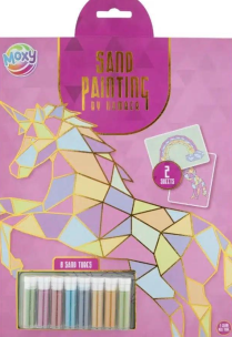 Opakowanie Malowanie piaskiem po numerach A4 mix