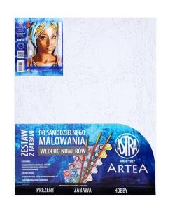 Opakowanie Malowanie po numerach Astra Artea Afrykańska kobieta